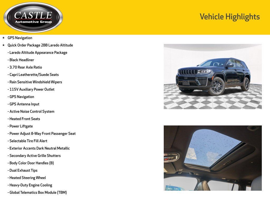New 2027 Jeep Grand Cherokee Altitude AWD/4WD image 3