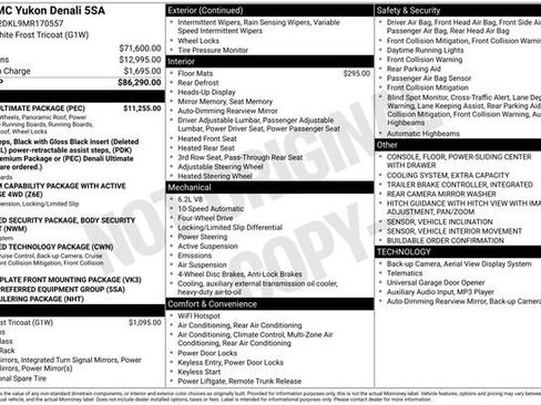 Used 2021 GMC Yukon Denali w/ Denali Ultimate Package image 33