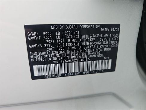 Used 2020 Subaru Ascent Touring image 35