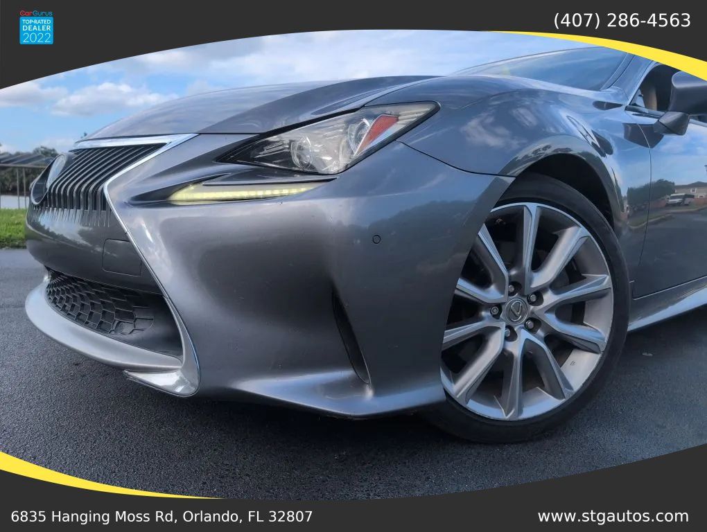 Used 2015 Lexus RC 350 w/ Luxury Package RWD image 10