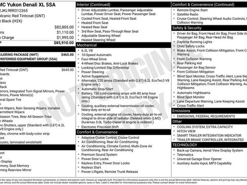 Used 2024 GMC Yukon XL Denali w/ Max Trailering Package image 6