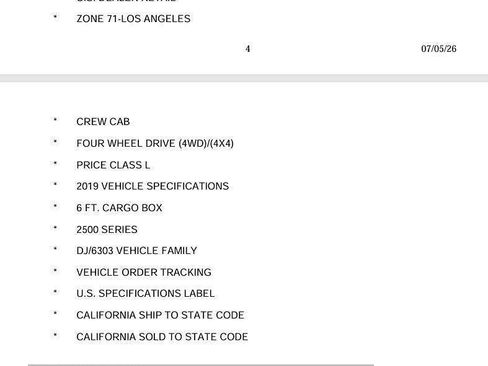 Used 2019 RAM 2500 Tradesman w/ Safety Group AWD/4WD image 37