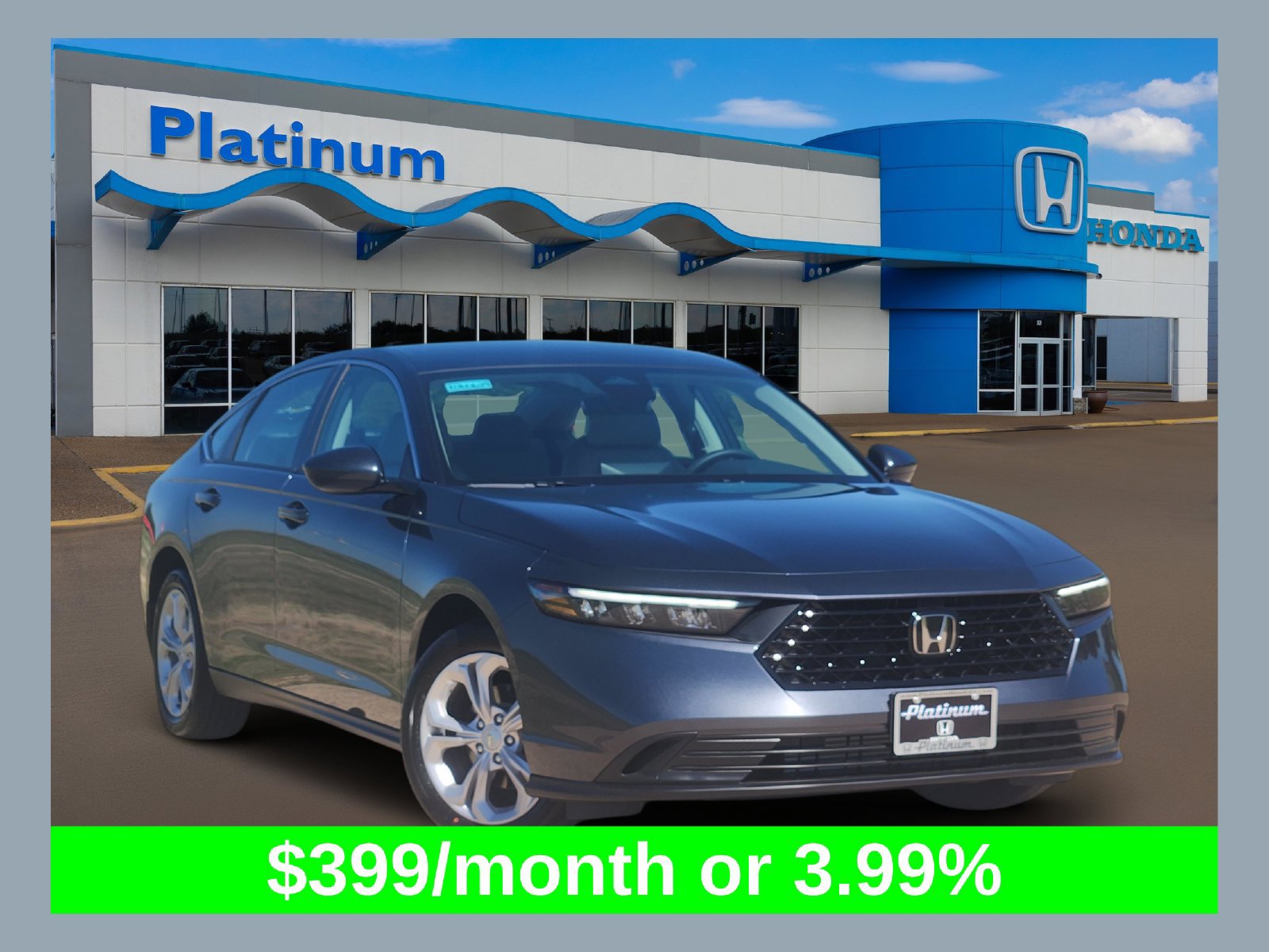 New 2026 Honda Accord LX 360° Tour