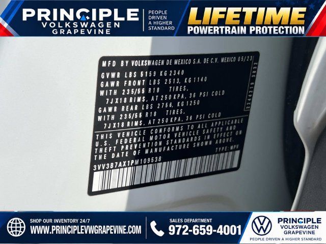 Used 2023 Volkswagen Tiguan SE FWD image 30