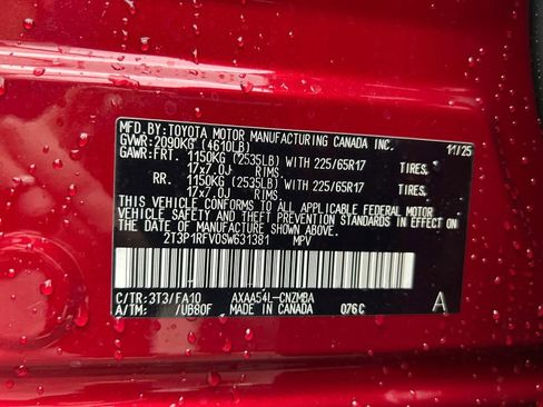 New 2025 Toyota RAV4 XLE image 34