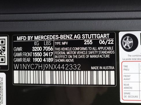 Certified 2022 Mercedes-Benz G 63 AMG 4MATIC image 36