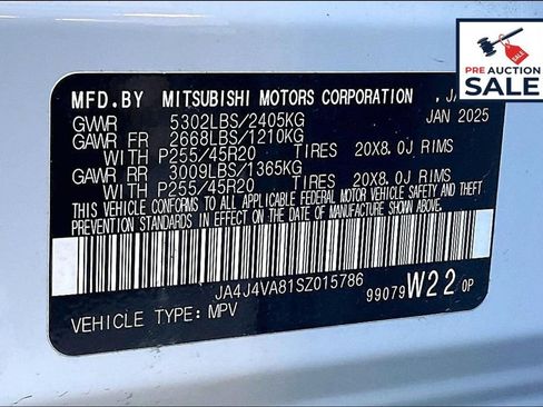Used 2025 Mitsubishi Outlander SE AWD/4WD image 35