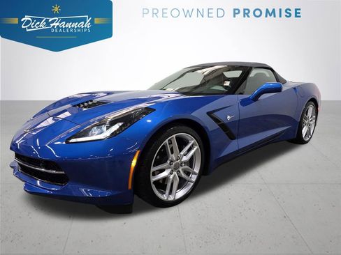 Used 2019 Chevrolet Corvette Stingray Convertible w/ 2LT Preferred Equipment Group RWD image 1