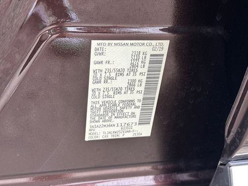 Certified 2019 Nissan Murano SL w/ SL Technology Package image 36