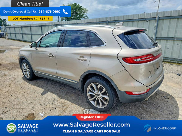 Used 2015 Lincoln MKC FWD w/ Equipment Group 101A Select image 3