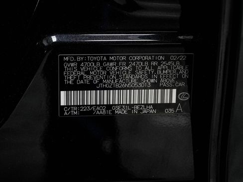 Used 2022 Lexus IS 350 F Sport w/ Navigation Package RWD image 43