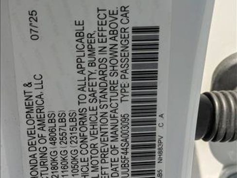 Used 2025 Acura TLX w/ Technology Package FWD image 15