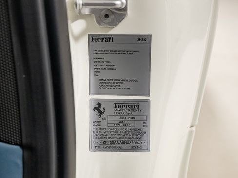 Certified 2017 Ferrari 488 Spider RWD image 37
