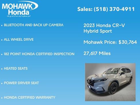Certified 2023 Honda CR-V Sport image 8