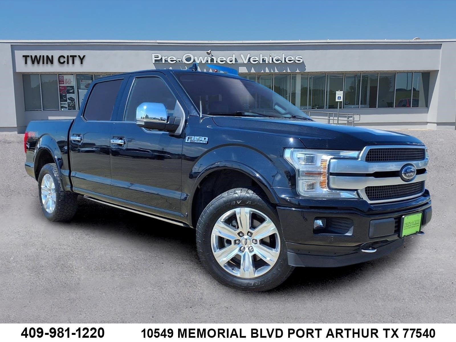 Used 2020 Ford F150 Platinum w/ Equipment Group 701A Luxury AWD/4WD image 1