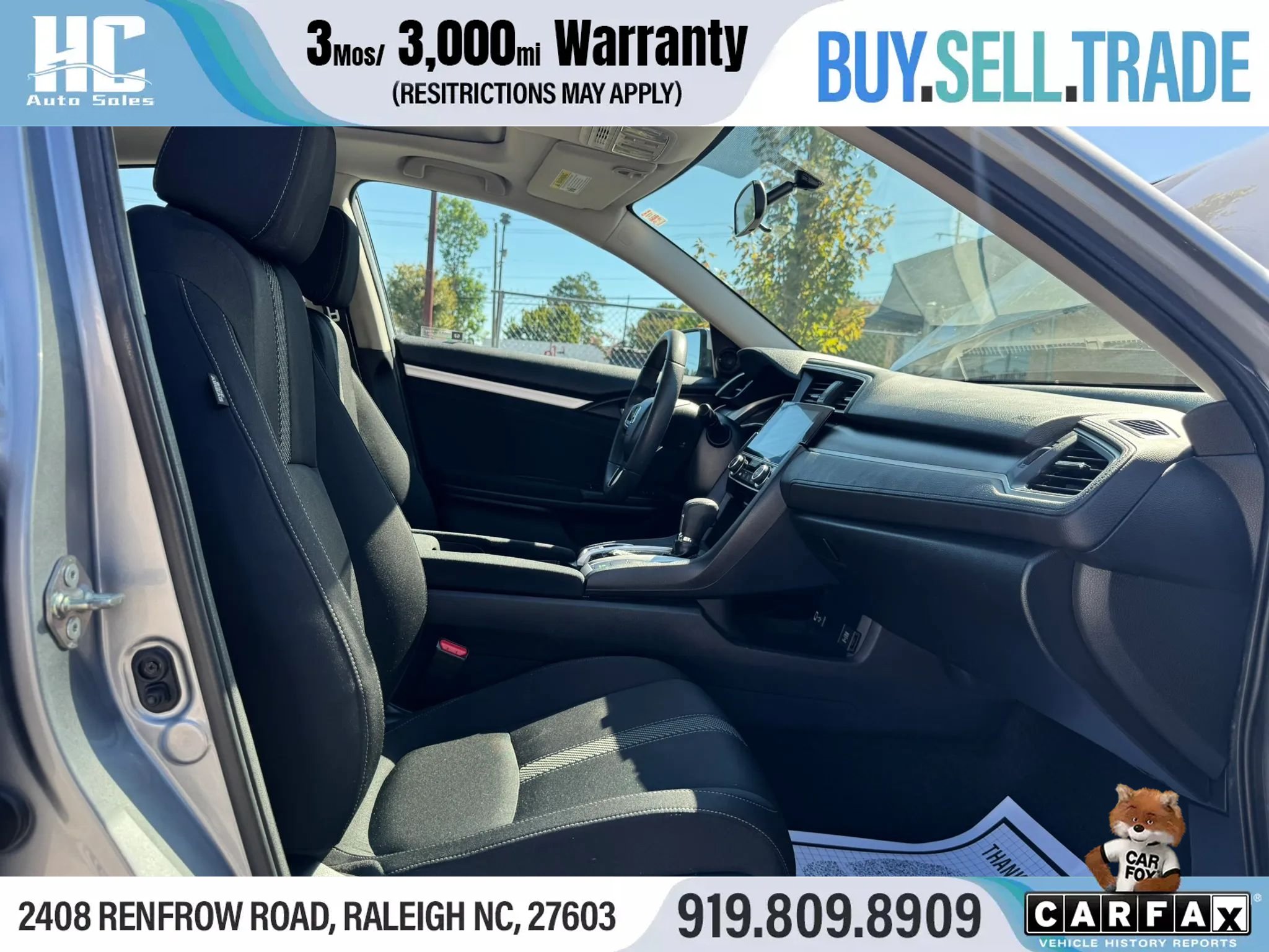 Used 2016 Honda Civic EX image 19