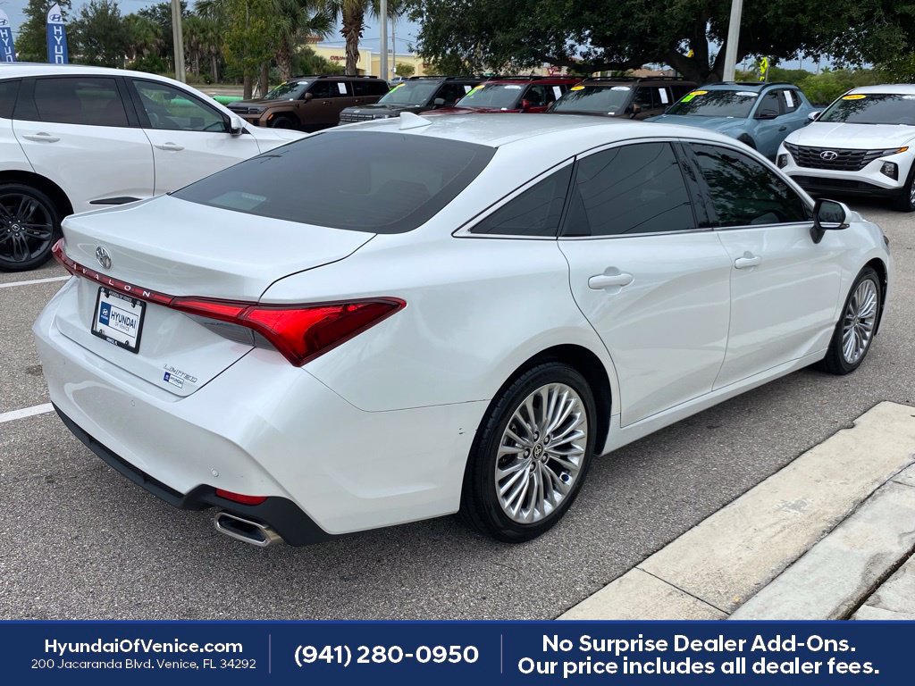 Used 2021 Toyota Avalon Limited w/ Advanced Safety Package FWD image 13