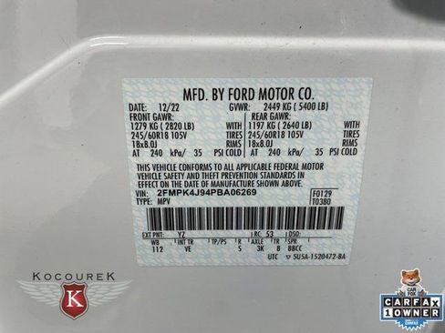 Used 2023 Ford Edge SEL w/ Convenience Package AWD/4WD image 27