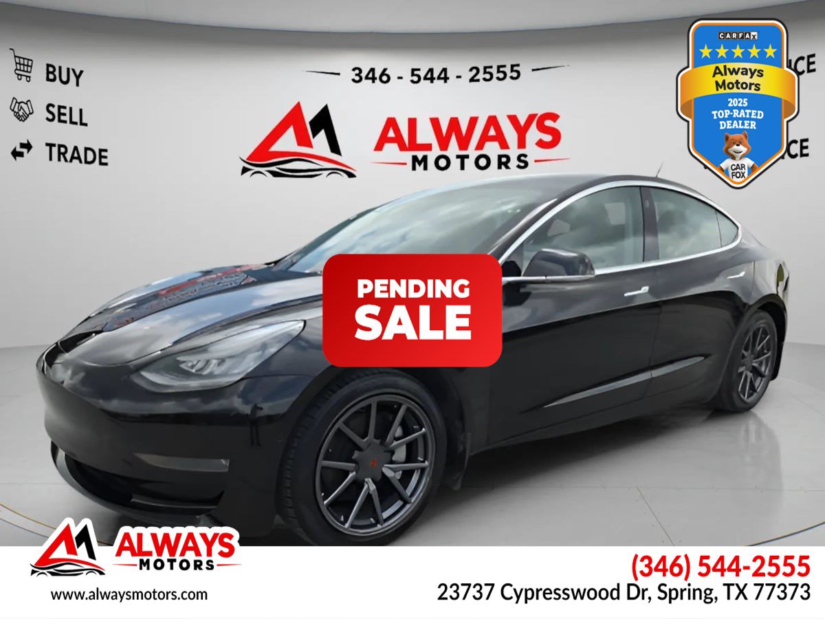 Used 2019 Tesla Model 3 Long Range AWD/4WD image 1