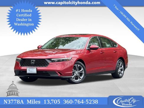 Certified 2025 Honda Accord EX-L image 1