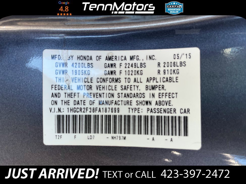 Used 2015 Honda Accord LX image 7