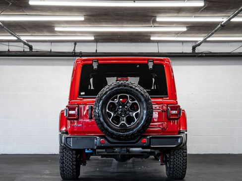 Used 2022 Jeep Wrangler Unlimited Rubicon 4xe w/ Cold Weather Group image 4