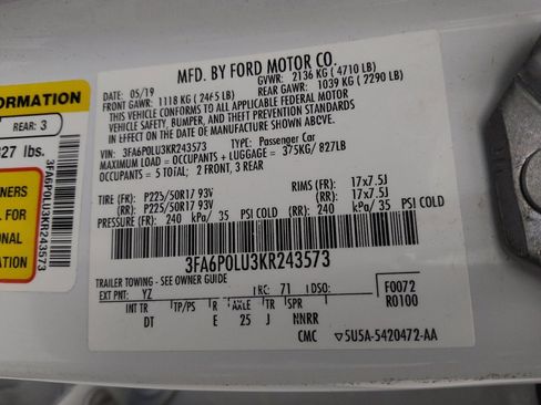 Used 2019 Ford Fusion SE image 33