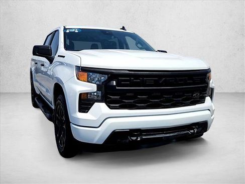 Certified 2024 Chevrolet Silverado 1500 Custom w/ Turbomax Blackout Package RWD image 3