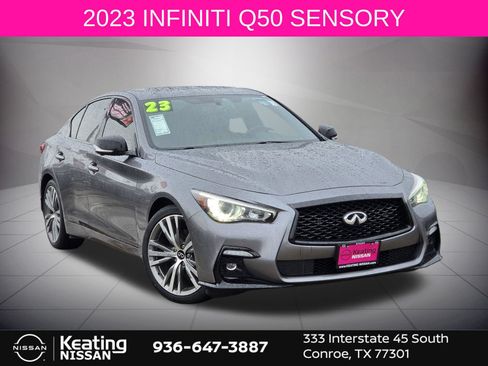 Used 2023 INFINITI Q50 Sensory AWD/4WD image 1