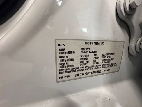 Used 2022 Tesla Model Y Performance AWD/4WD image 30