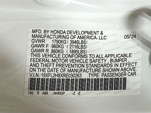 Used 2024 Honda Civic Sport image 27