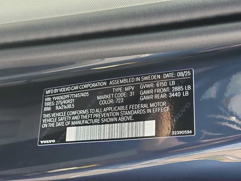 Used 2026 Volvo XC90 B6 Ultra w/ Protection Package AWD/4WD image 26