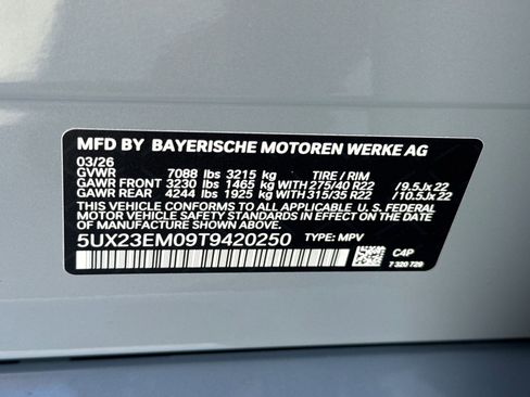 New 2026 BMW X7 xDrive40i w/ M Sport Package AWD/4WD image 17