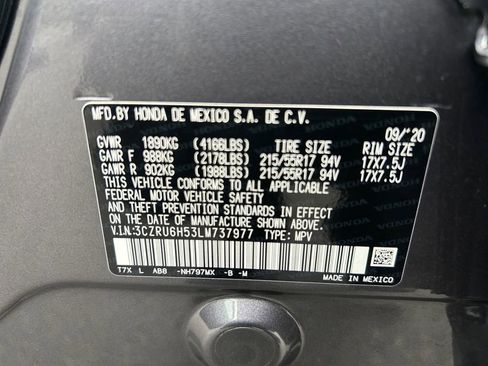 Used 2020 Honda HR-V EX image 34