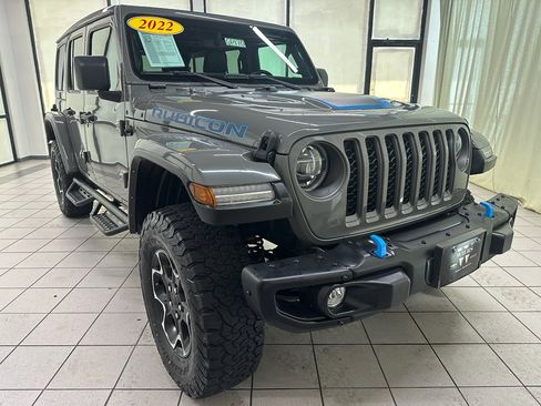 Used 2022 Jeep Wrangler Unlimited Rubicon 4xe w/ Steel Bumper Group image 2