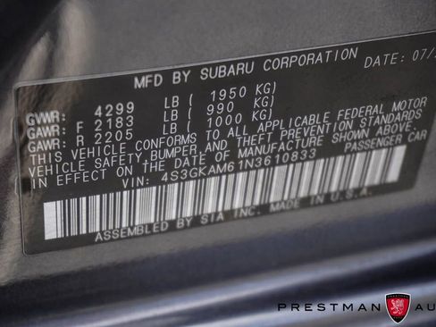 Used 2022 Subaru Impreza 2.0i Sport AWD/4WD image 23