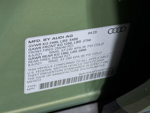 Certified 2023 Audi Q5 2.0T Premium Plus w/ Premium Plus Package AWD/4WD image 34