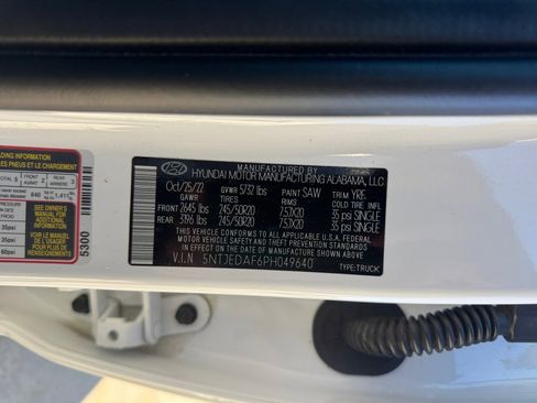 Used 2023 Hyundai Santa Cruz Limited w/ Cargo Package image 39