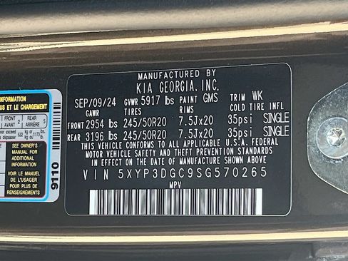 Used 2025 Kia Telluride EX X-Line AWD/4WD image 34