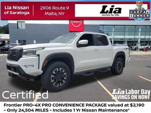 Certified 2023 Nissan Frontier PRO-4X w/ Pro Convenience Package AWD/4WD image 1