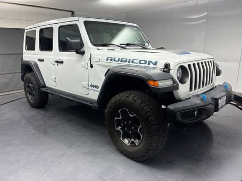 Used 2021 Jeep Wrangler Unlimited Rubicon 4xe AWD/4WD image 2