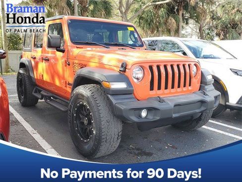 Used 2023 Jeep Wrangler Sport S image 1