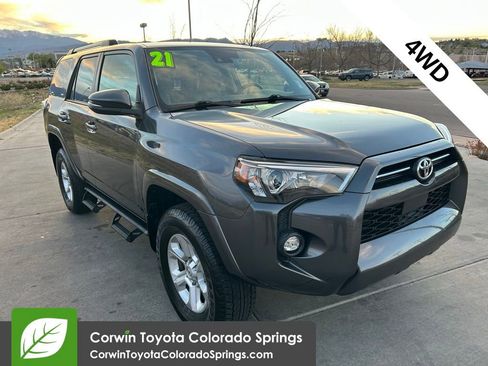 Used 2021 Toyota 4Runner SR5 Premium w/ Moonroof Package AWD/4WD image 1