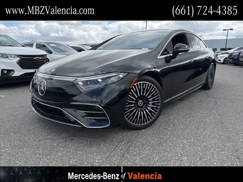 Used 2023 Mercedes-Benz EQS 580 4MATIC Sedan image 1