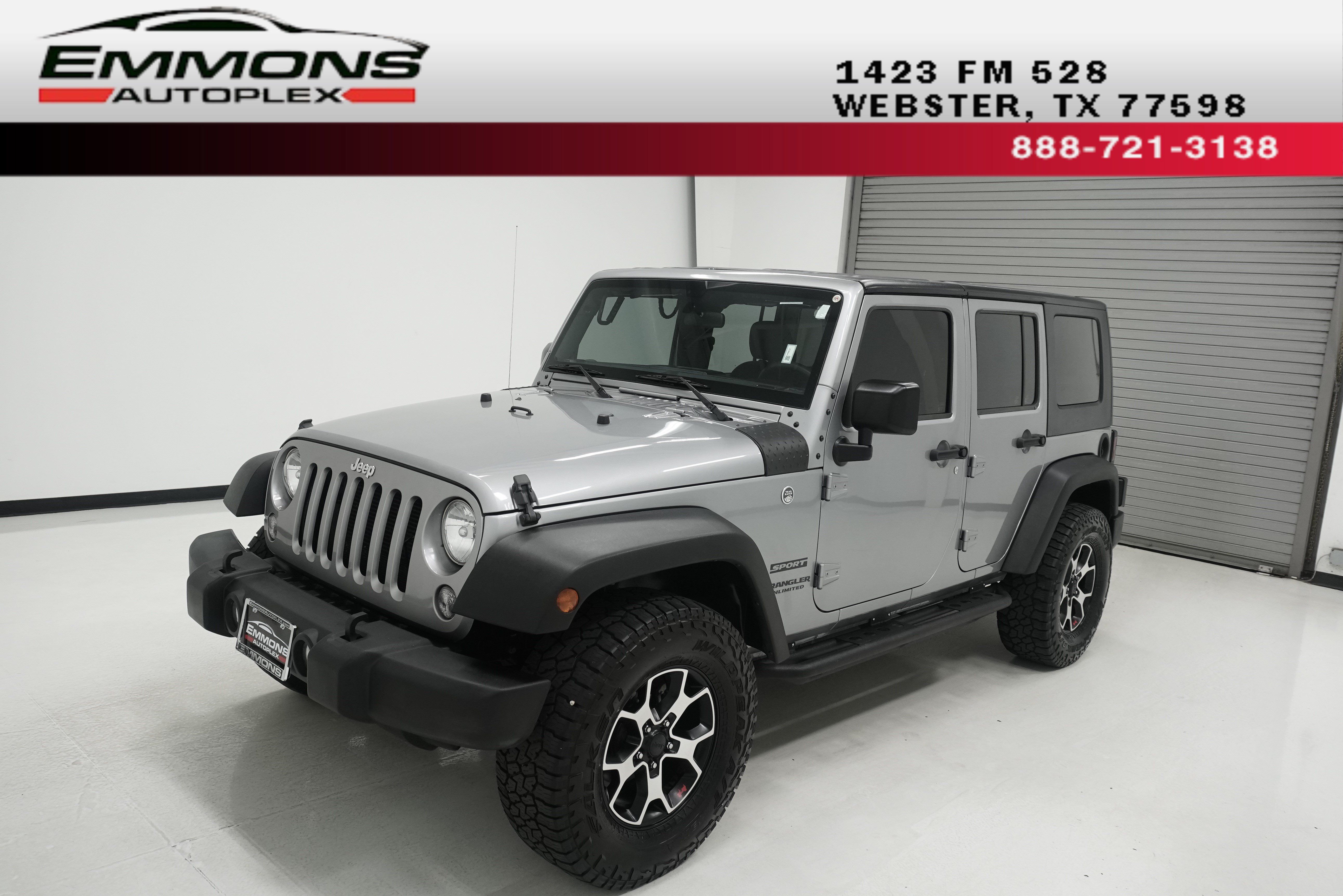 Used 2016 Jeep Wrangler Unlimited Sport AWD/4WD image 1