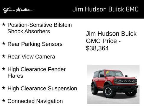 Used 2024 Ford Bronco Big Bend w/ Sasquatch Package image 18