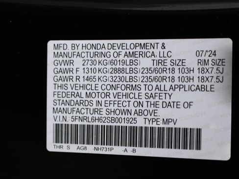 Used 2025 Honda Odyssey EX-L image 40