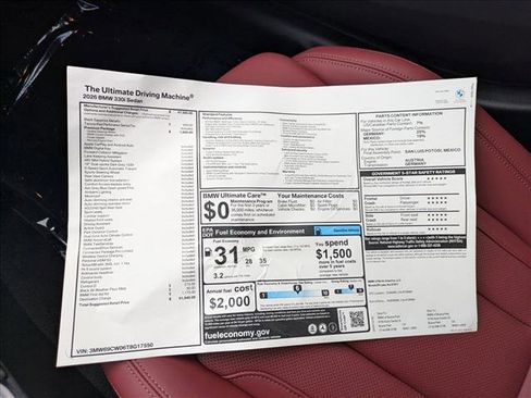 New 2026 BMW 330i Sedan w/ Premium Package image 18