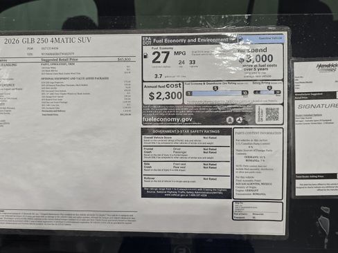 New 2026 Mercedes-Benz GLB 250 4MATIC image 29