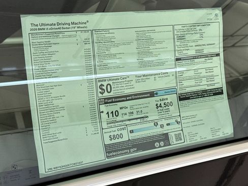 Used 2026 BMW i5 eDrive40 w/ Convenience Package image 29